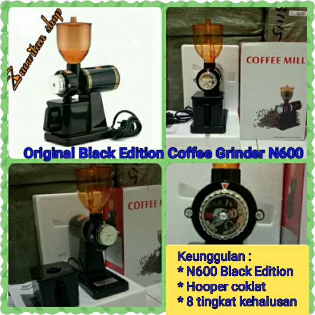 Jual Original Black Edition Coffee Grinder N600 Mesin Penggiling Kopi