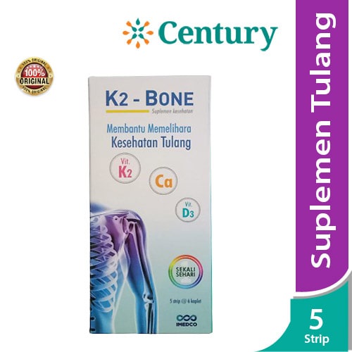 Jual Imedco K2-Bone 30 Kapsul / Suplemen Tulang / Kalsium / Kesehatan ...