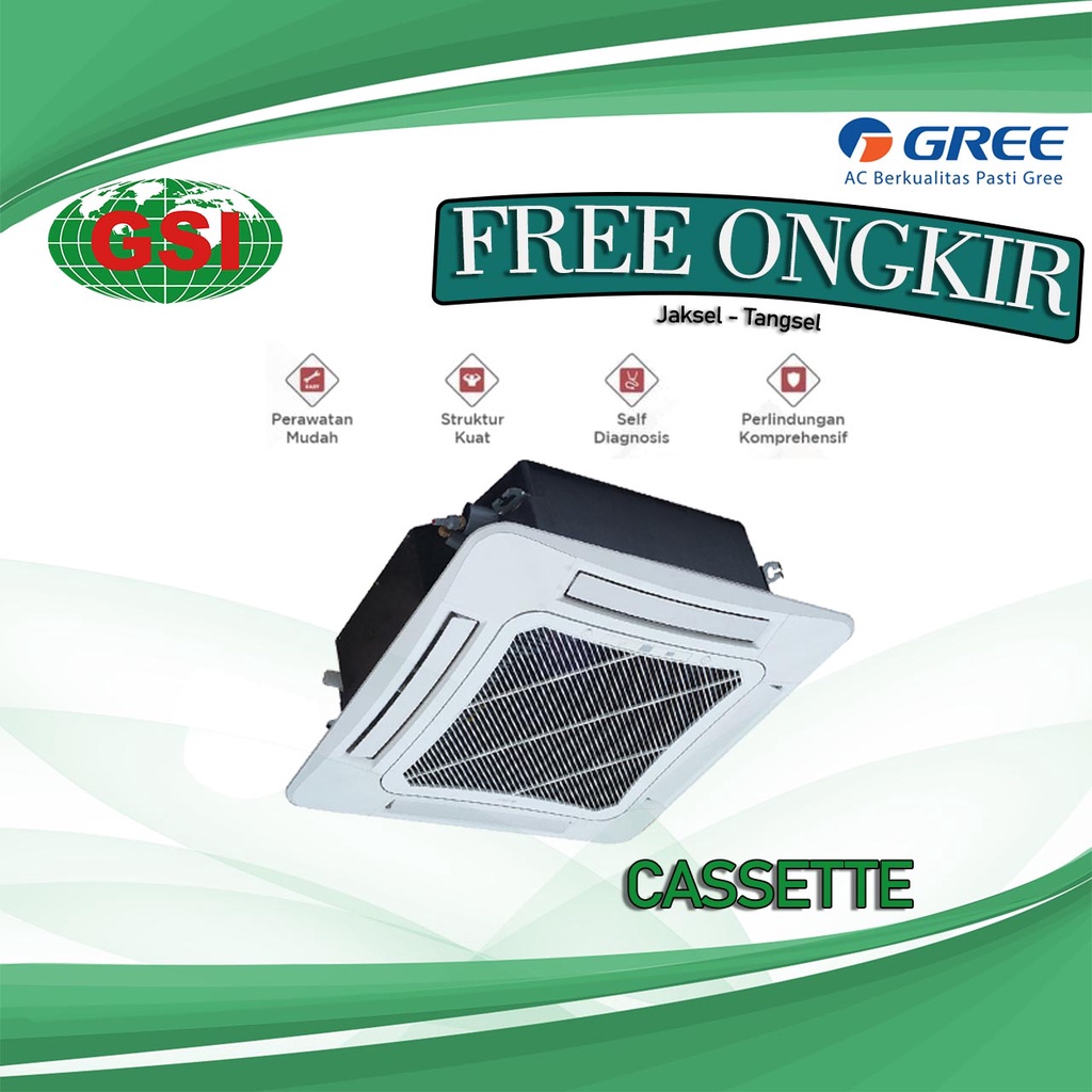 ac cassette gree 3 pk