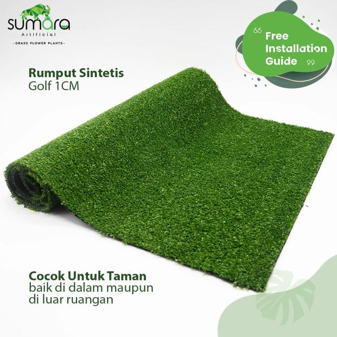 Jual Rumput Sintetis Golf Cm Promo X M Rumput Palsu Rumput Plastik