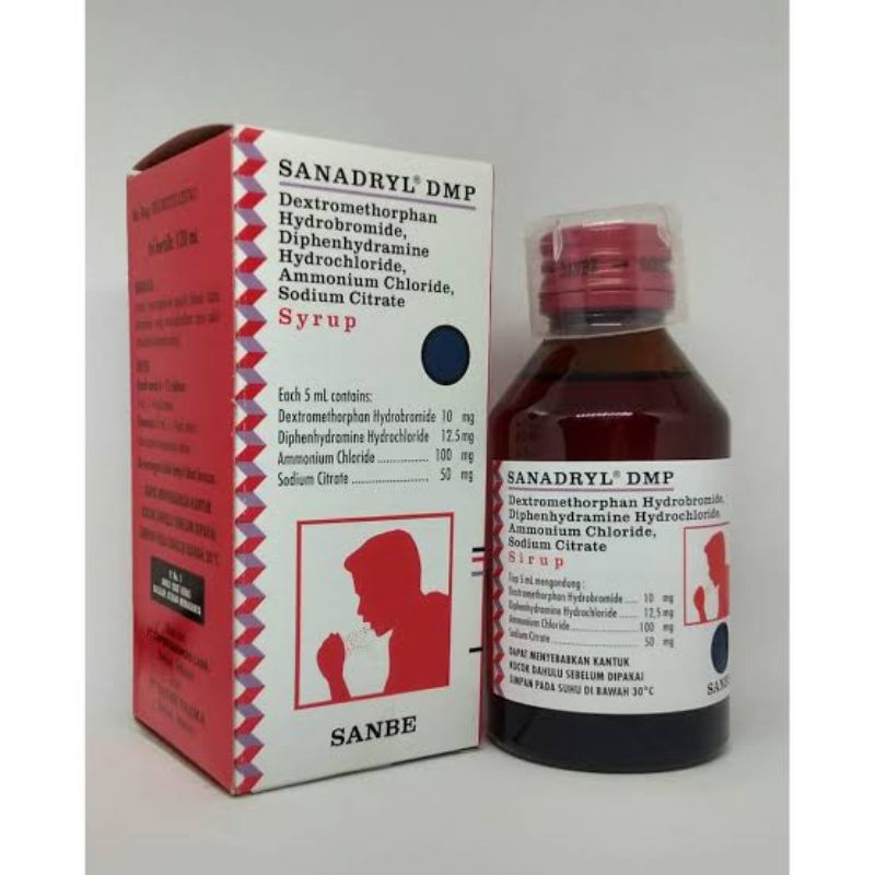 Jual Sanadryl Dmp Obat Untuk Batuk Kering Dan Batuk Kerena Alergi