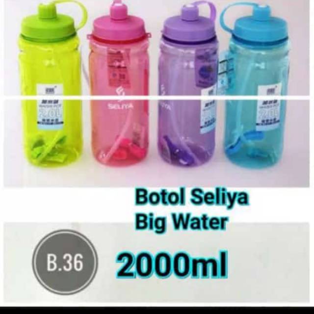 Jual Botol Seliya Big Water 2000 Ml Shopee Indonesia 7135