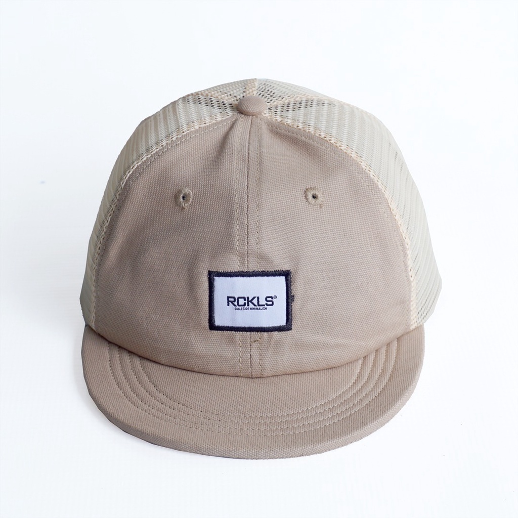 Jual RCKLS Mesh Caps Crem Topi Pria Visor Pendek | Topi Sepeda | Visors ...