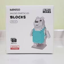 We Bare Bears Mainan Anak Lego Building Block Miniso Original Murah - Main Image