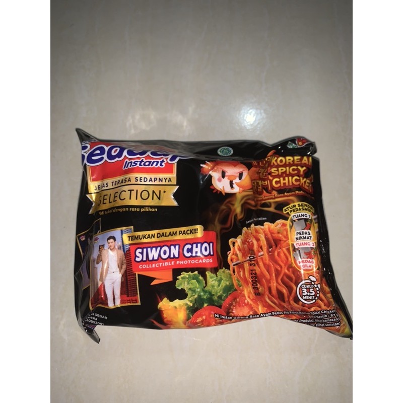 Jual Mie Sedaap Korean Spicy Chicken Siwon Super Junior Edition
