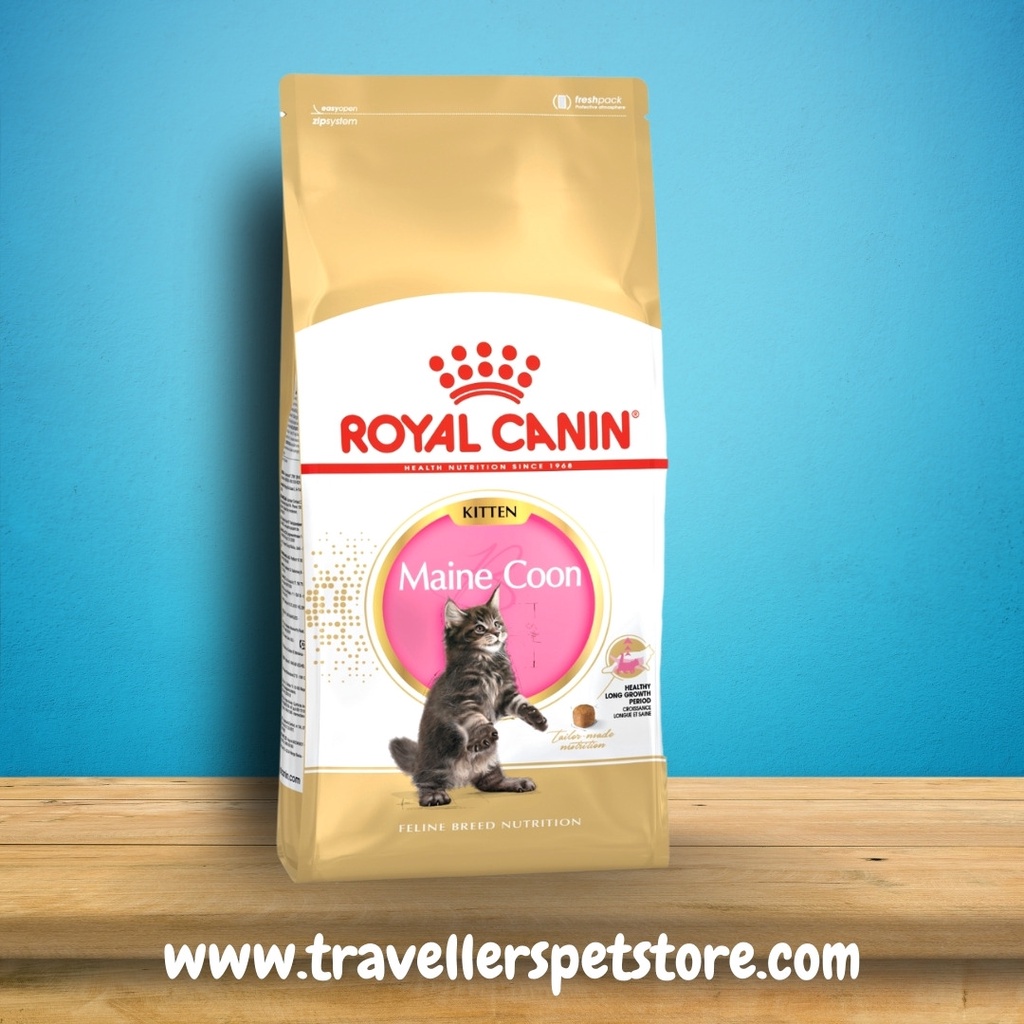 Jual Royal Canin Maine Coon Kitten 4kg - Super Premium Cat Dry Food 4kg ...