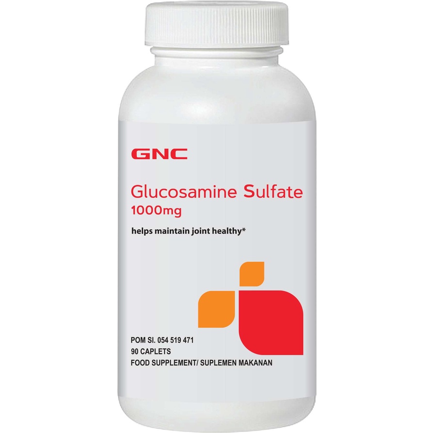 Jual Glucosamine Sulfate 1000 GNC 90 Kaplet/ Pengiriman khusus via JNE