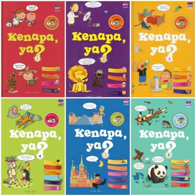 Jual Buku Seri Kenapa Ya ? Seri Ke-1,2,3,4,5,6 | Shopee Indonesia