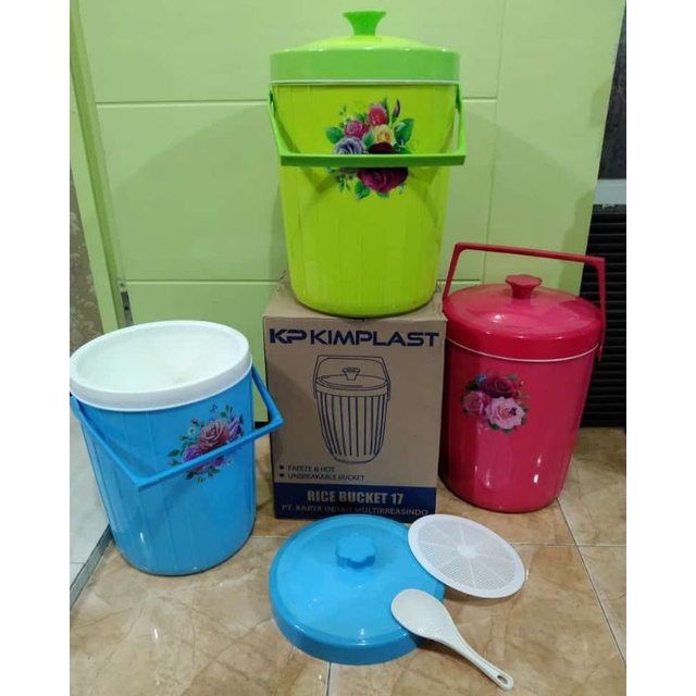 Jual Termos Nasi/ Rice Bucket 17 Liter Kimplast | Shopee Indonesia