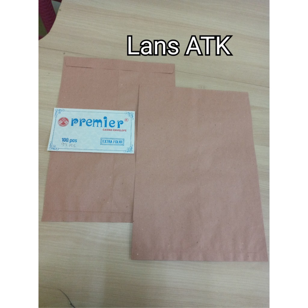 Jual Amplop kertas coklat premier E extra folio casing envelope 40x28cm ...