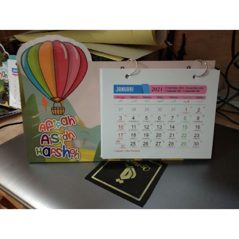 Jual Kalender Custom Nama | Shopee Indonesia