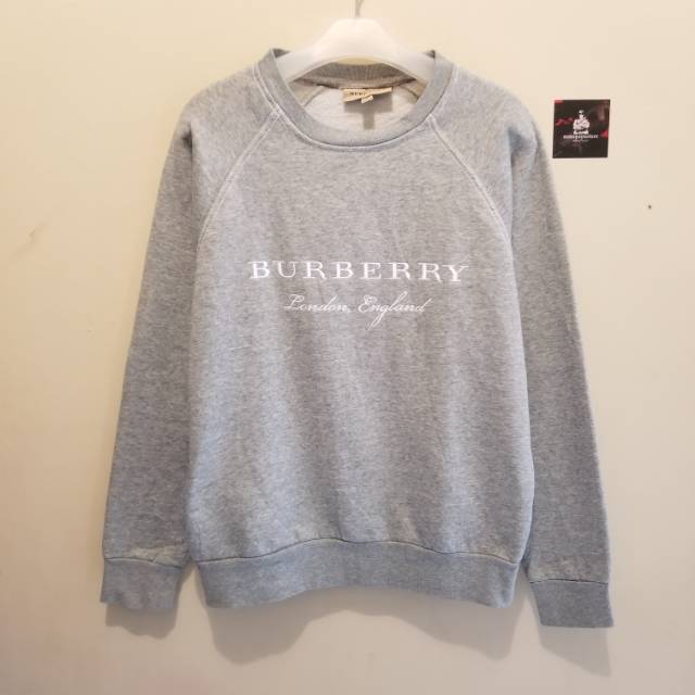 Jual Crewneck Sweater Burberry london original (SOLD) | Shopee Indonesia