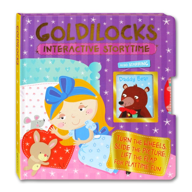Jual GOLDILOCKS Interactive Storytime Board Books (turn the wheels ...