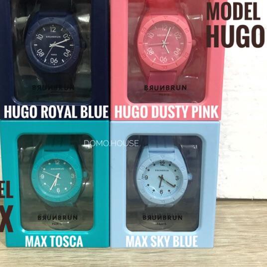 Jual Terbaik BRUNBRUN PARIS HUGO MAX JAM TANGAN SILICONE WATCH ...
