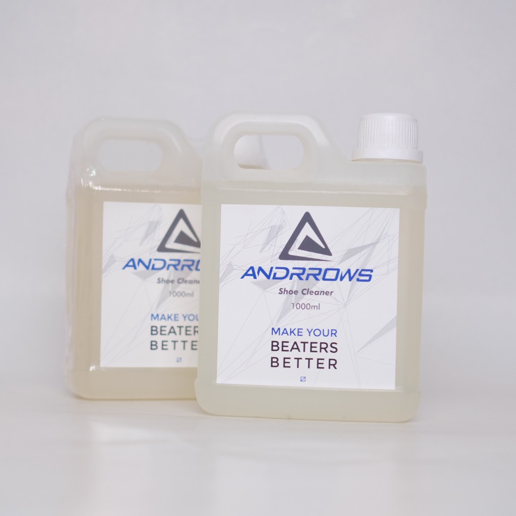 Jual Andrrows - Shoe Cleaner - Business Pack 1.000 ML | Shopee Indonesia