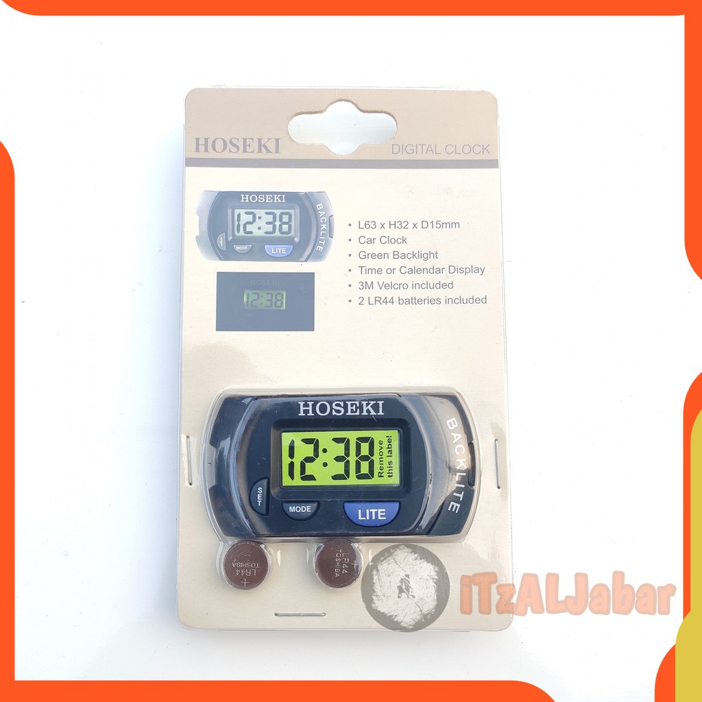 Jual Hoseki 2025 Digital timer mobil car clock Stopwatch Original