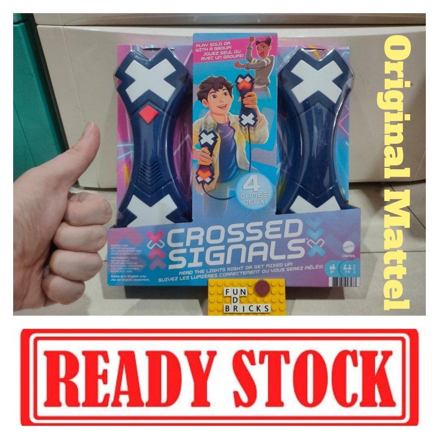 Jual Mattel Board Game Crossed Signals Shopee Indonesia
