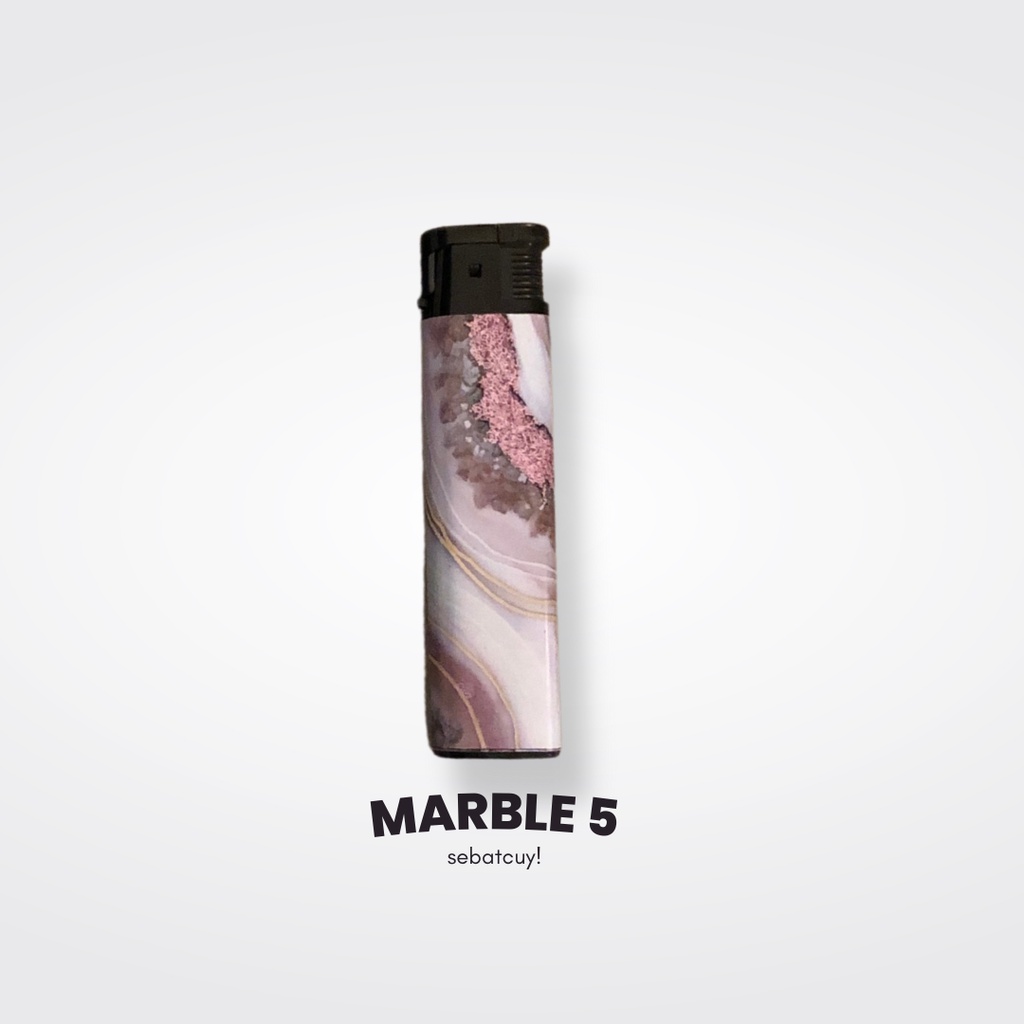 Jual KOREK API VIRAL UNIK PINK FLAME LIGHTER ( PEMANTIK MARBLE DESIGN ...
