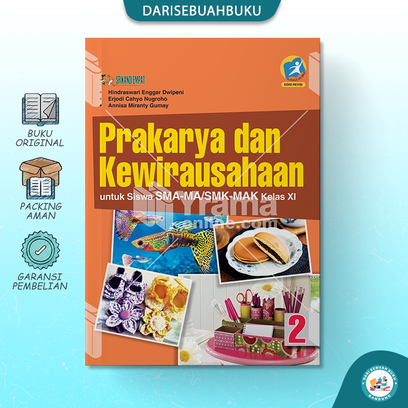 Jual Buku PRAKARYA & KEWIRAUSAHAAN SMA/SMK Kelas XI WAJIB - K-13 Revisi ...