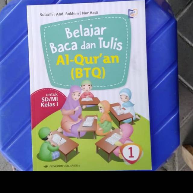 Jual Buku Belajar Baca Dan Tulis Al-Quran (BTQ) Kelas 1 Erlangga ...