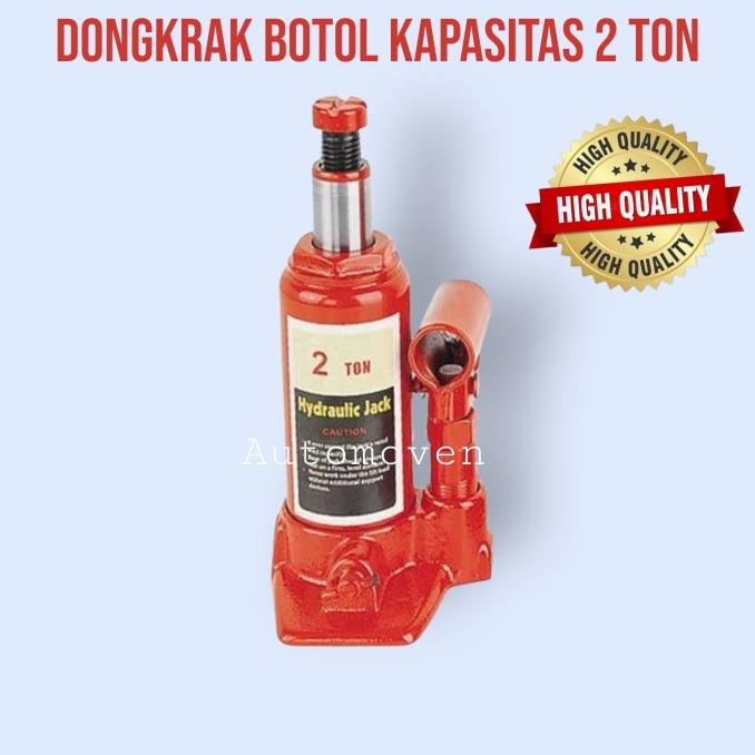 Jual 2 Ton Dongkrak Botol Hydraulic Jack 2 Ton | Shopee Indonesia