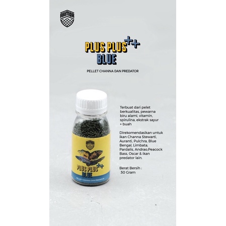 Jual Pellet Plus Plus By Armor / Pellet Channa / Pellet Penumbuh Bunga ...