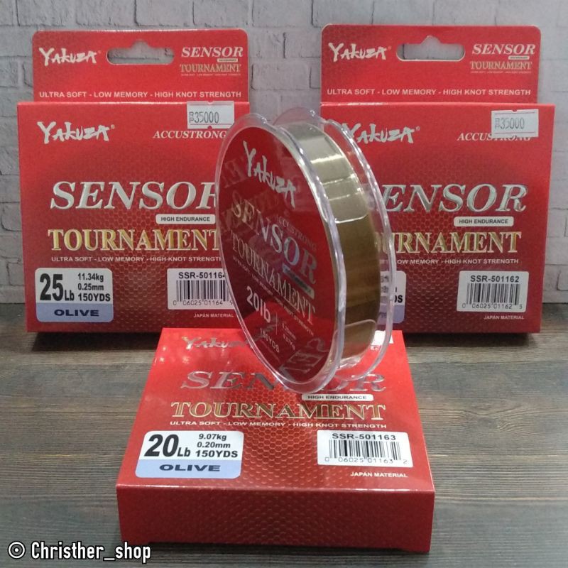 Jual Senar Nylon YAKUZA SENSOR Tournament 137M / Senar Pancing Nylon ...
