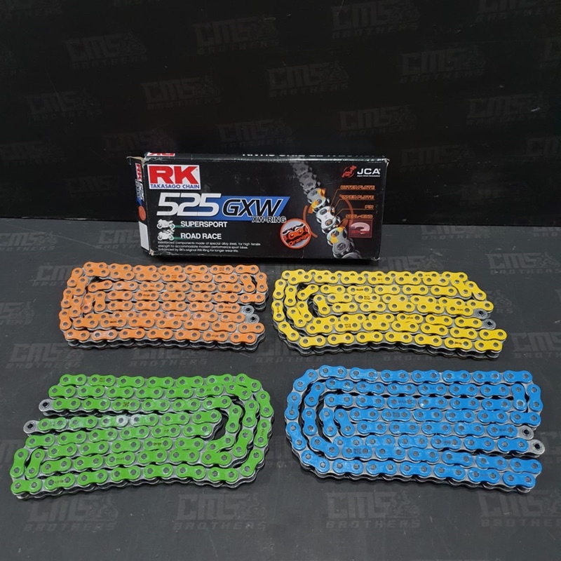 RK Drive Chain Rivet Link GB525XRE-RL GOLD - 24-03400