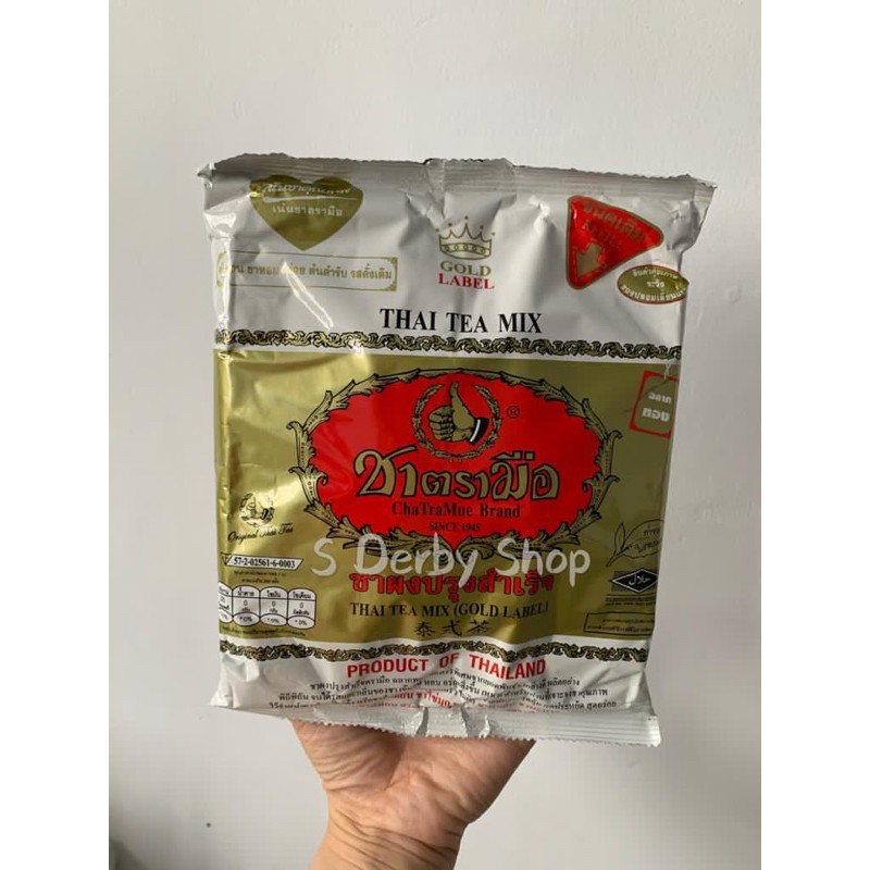 Jual Chatramue Thai Tea Gold Label Thaitea 400gram | Shopee Indonesia