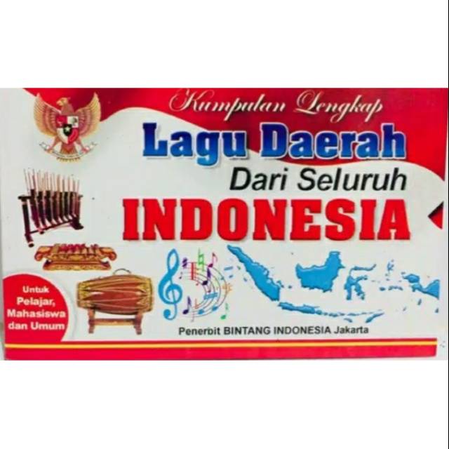 Jual Buku Kumpulan Lengkap Lagu Daerah Dari Seluruh Indonesia | Shopee ...