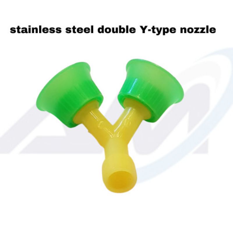 Jual Nozzle Plastik Y-type Double Kepala Nozel | Shopee Indonesia