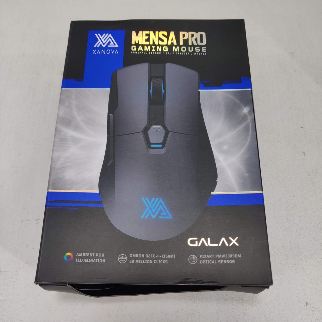 Jual GALAX XANOVA Mensa Pro Gaming Mouse RGB XM380 - 16000 dpi - Omron ...