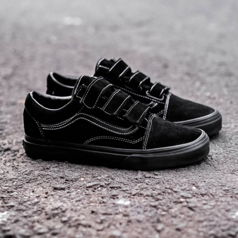 Harga vans old skool on sale velcro