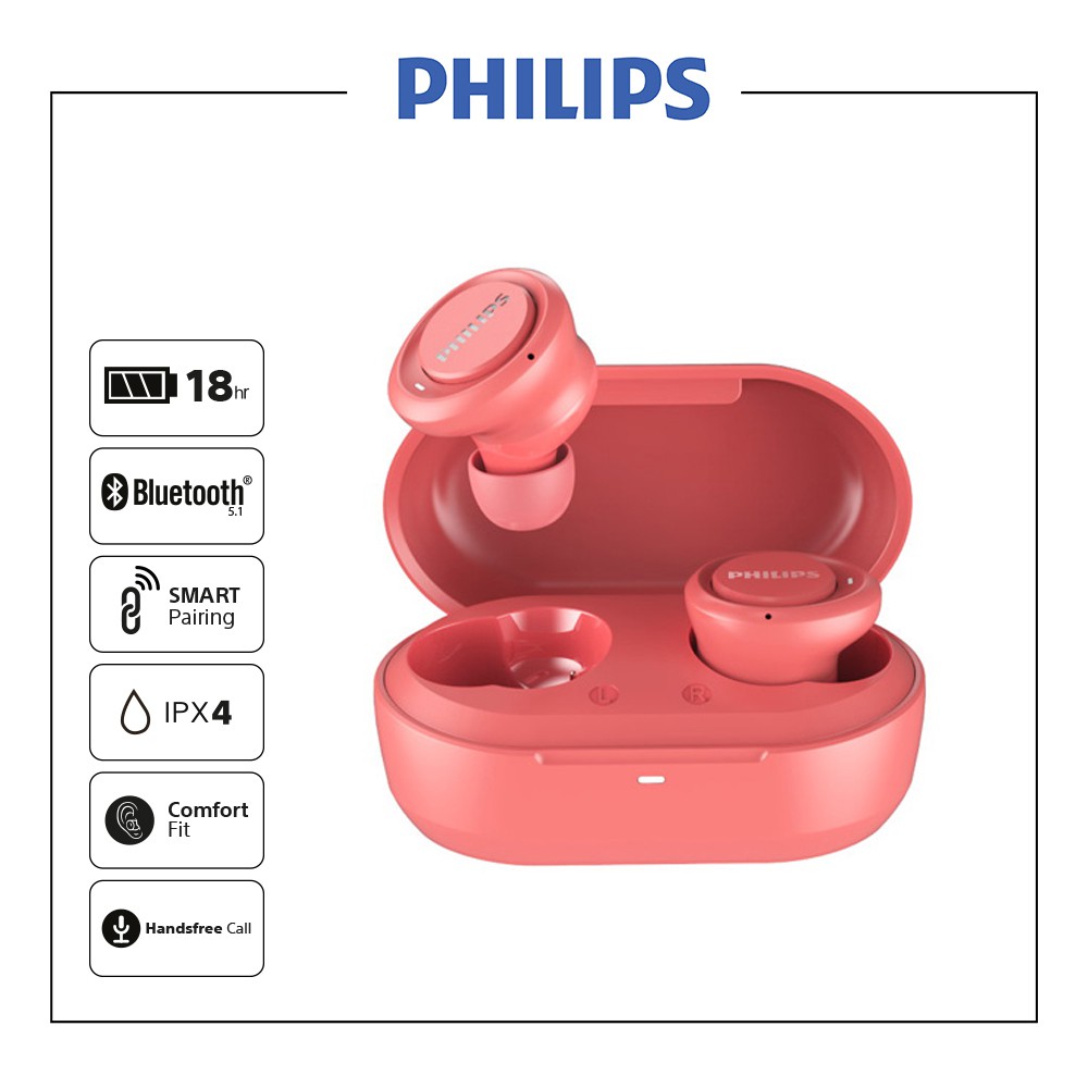 Jual Philips TAT1215 In-ear true wireless headphones / TWS TAT 1215 ...
