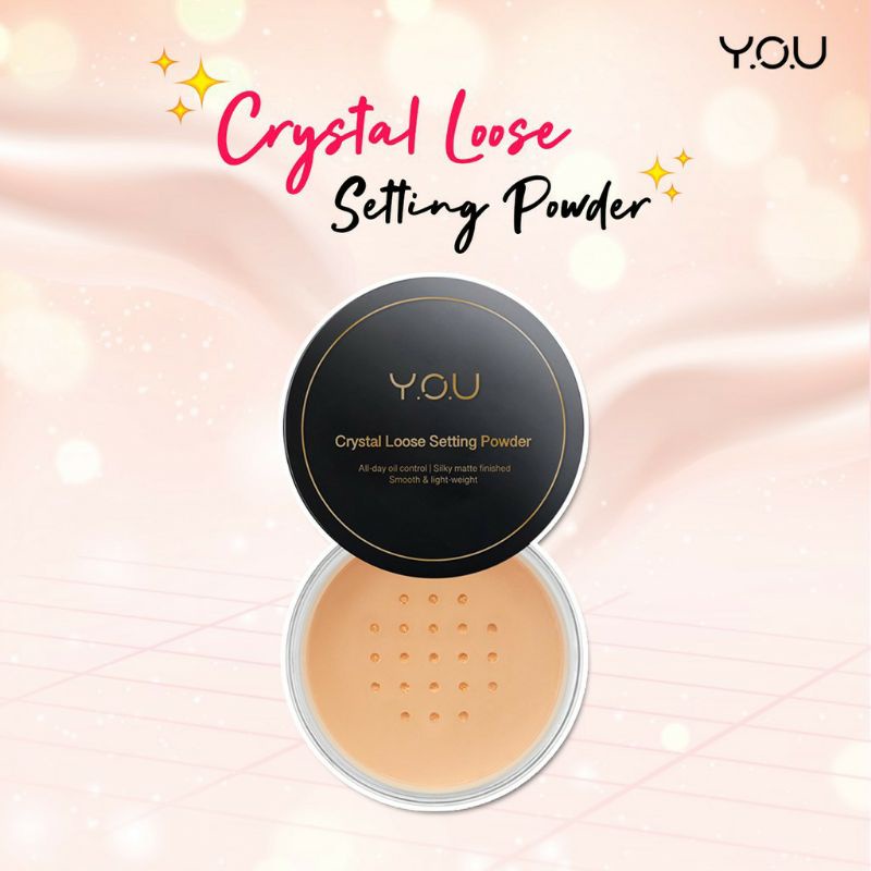 Jual You Basic Collection Crystal Loose Setting Powder/Loosepowder (Oil ...