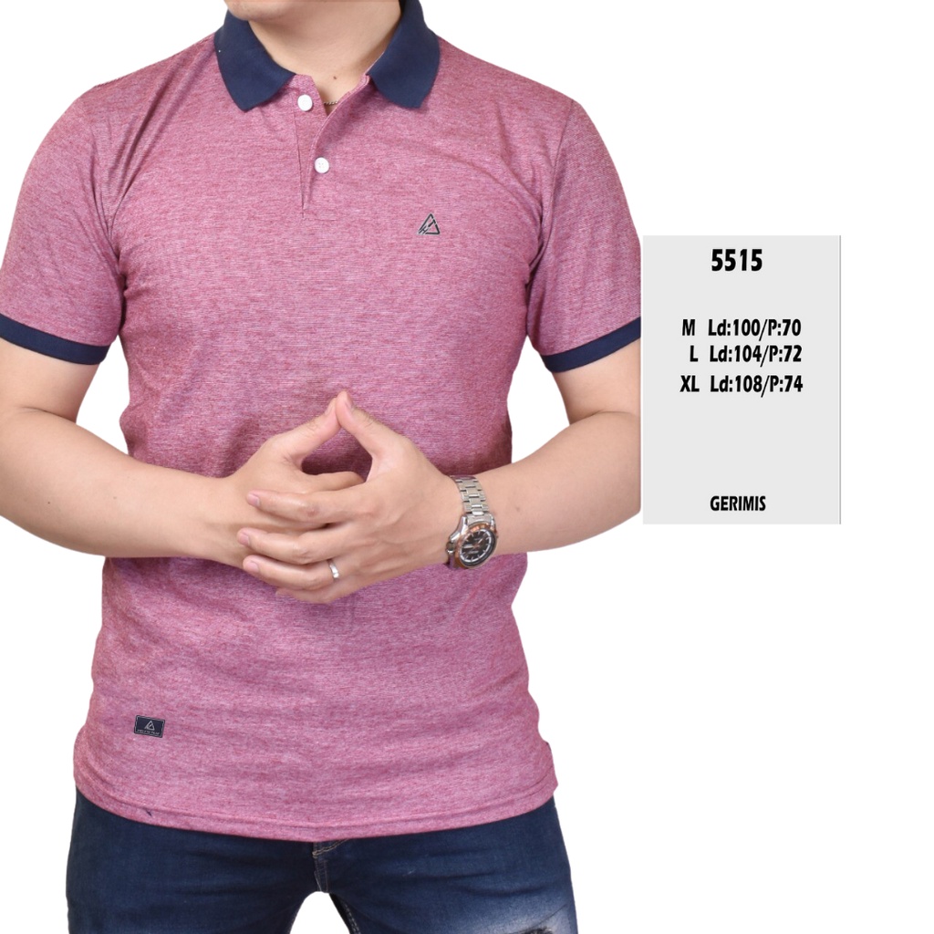 Jual Skdnv Polo Shirt Pola Warna Premium Kaos Kerah Polo Pria Lengan