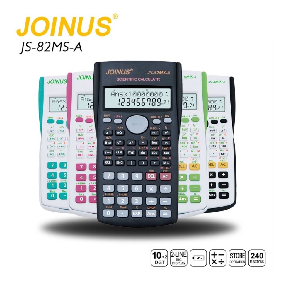 Jual KALKULATOR Scientific JOINUS JS82MSA mesin hitung calculator