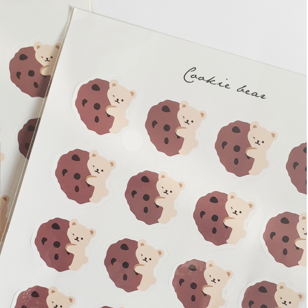 Jual Sticker Hug Bear 1 Sheet | Shopee Indonesia