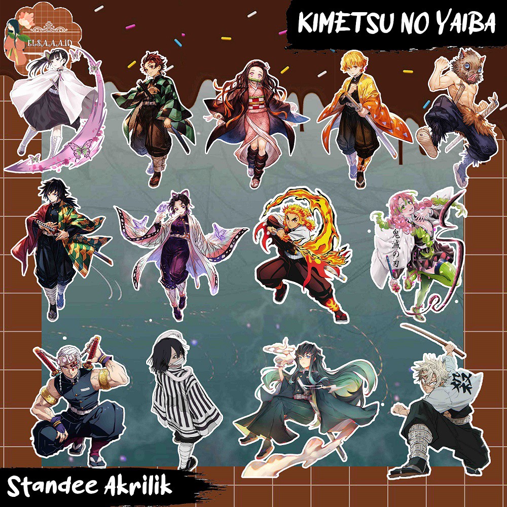 Jual Standee Akrilik Demon Slayer / Standee akrilik Kimetsu no Yaiba ...