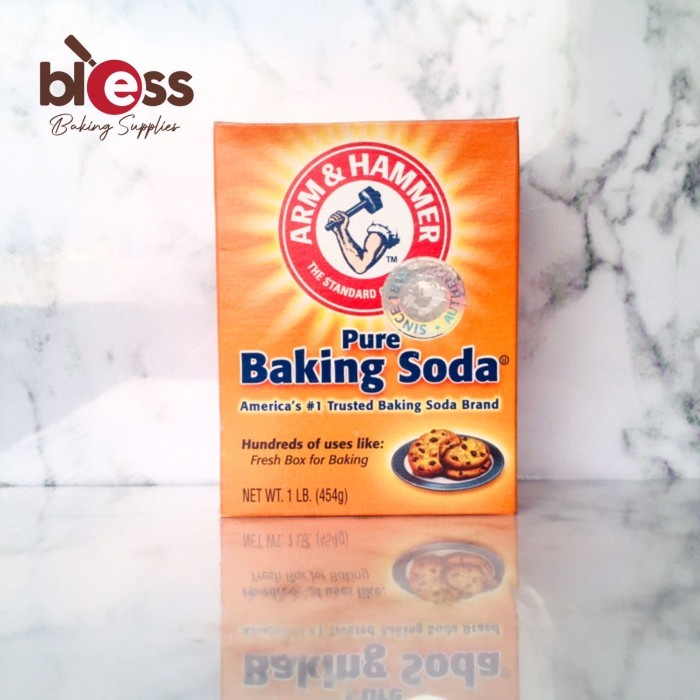 Jual PURE BAKING SODA ARM & HAMMER 454 GR / SODA KUE ARMS AND HAMMER / CTN ( 24 PCS ) Shopee