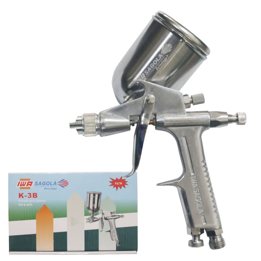 Jual SAGOLA Spray Gun Tabung Atas K3 / R2 Alat Semprot Cat Spet ...