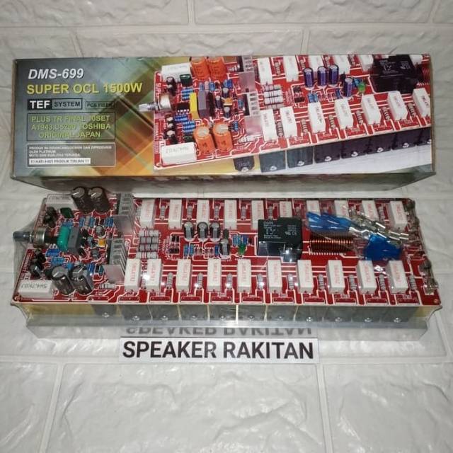 Jual Kit Power Amplifier Mono SUPER OCL TEF 1500W DMS699 Shopee