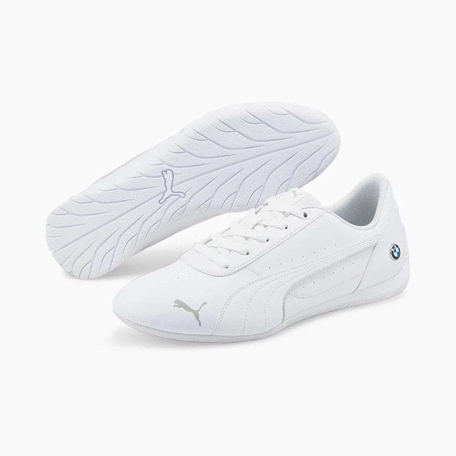 Jual Sepatu Casual PUMA BMW MMS Neo Cat White-White 307018 02 Shopee  Indonesia