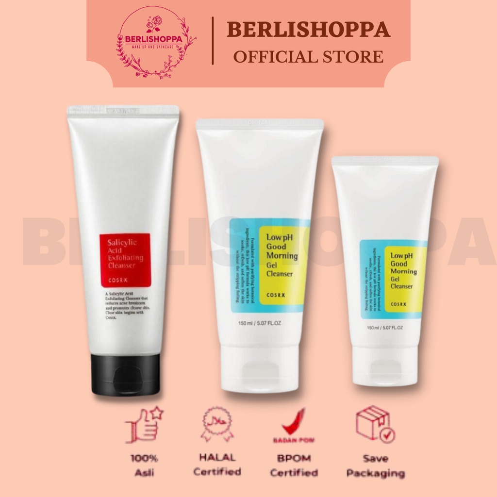 Jual COSRX LOW PH GOOD MORNING GEL CLEANSER 50ml 150ML FACE WASH