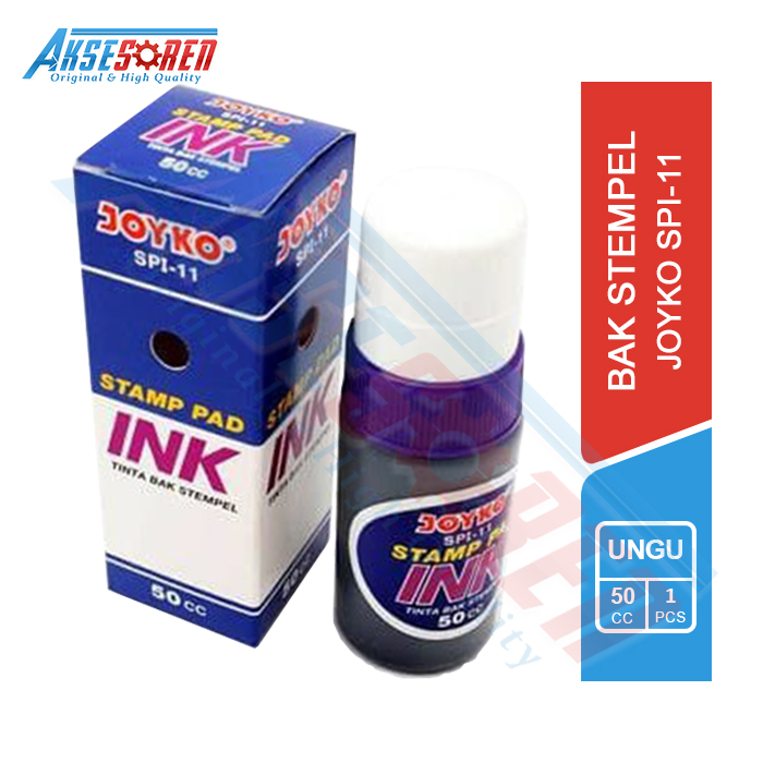 Jual Isi Tinta Ink Stamp Pad Joyko Spi Cc Tinta Tempat Setempel Isi Refill Bak