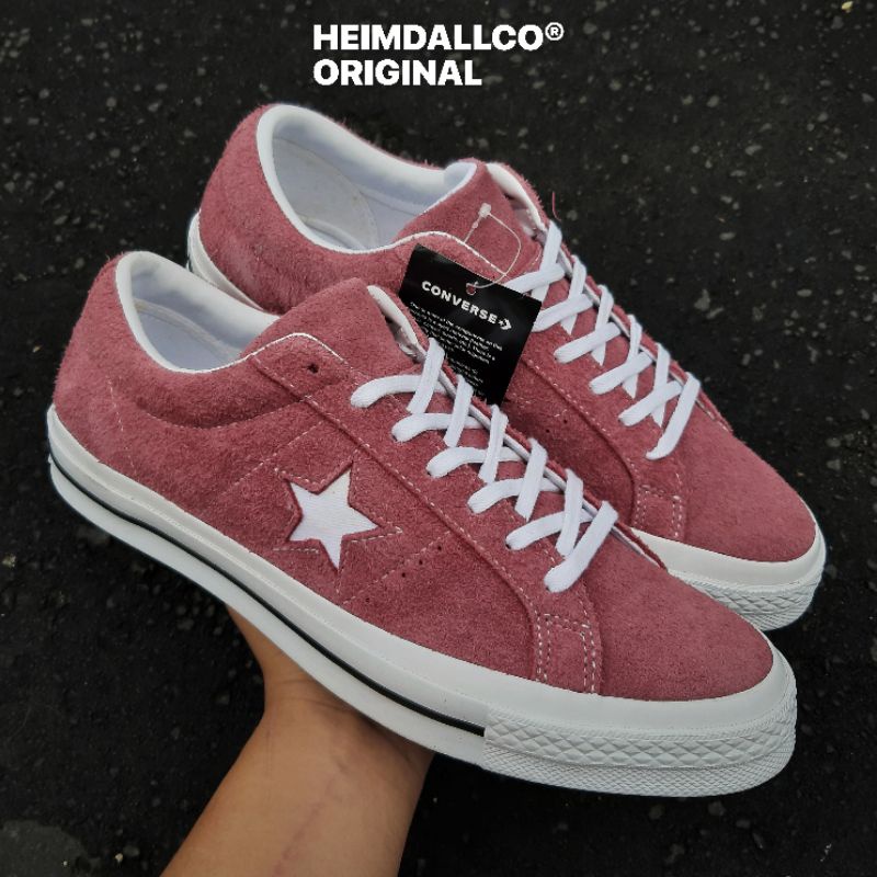 CONVERSE ONE STAR SUEDE DEEP BORDEAUX ORIGINAL