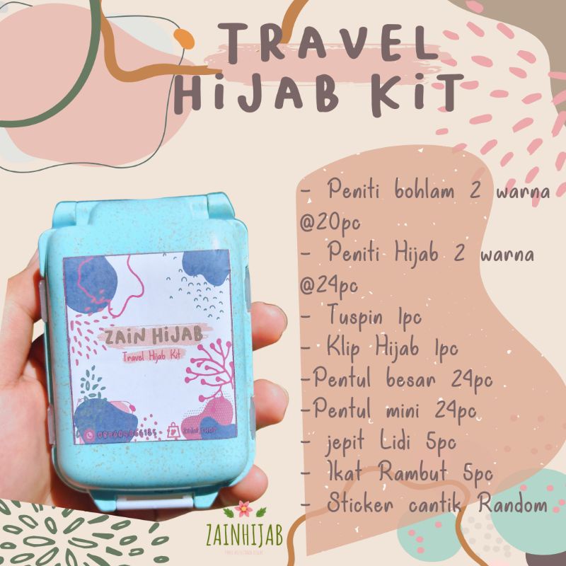 Jual PENITI HIJAB / TUSPIN HIJAB KIT HIJAB LENGKAP | Shopee Indonesia
