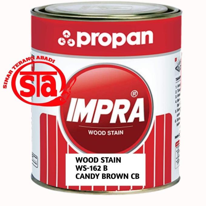 Jual SALE IMPRA WOOD STAIN WS 162 B CANDY BROWN CB 1 KG Shopee