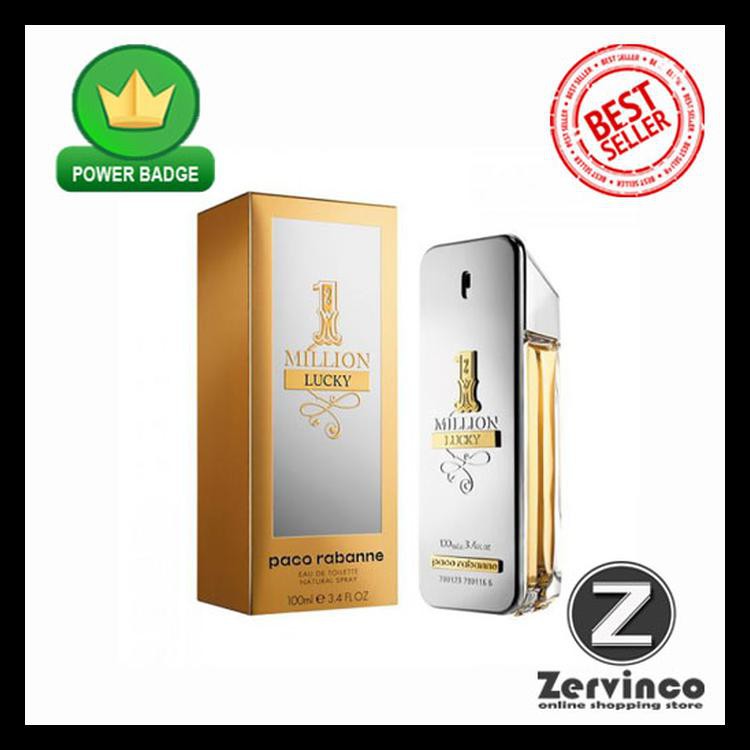 Jual Paco Rabbane 1 Million Lucky For Men Edt 100Ml Kode 1103 | Shopee ...