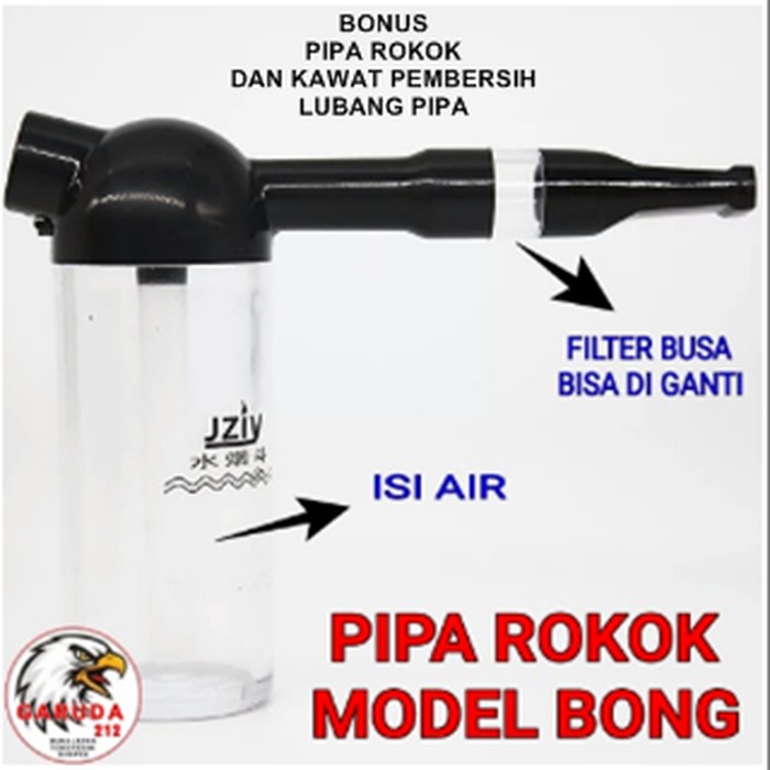Jual pipa rokok model BONG - di isi air - rokok ukuran standar | Shopee ...